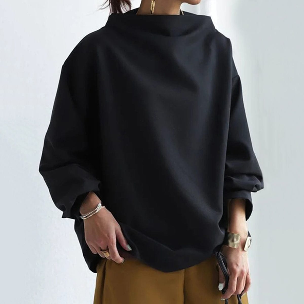 Wanda | High-Neck Soft Knit Jumper
